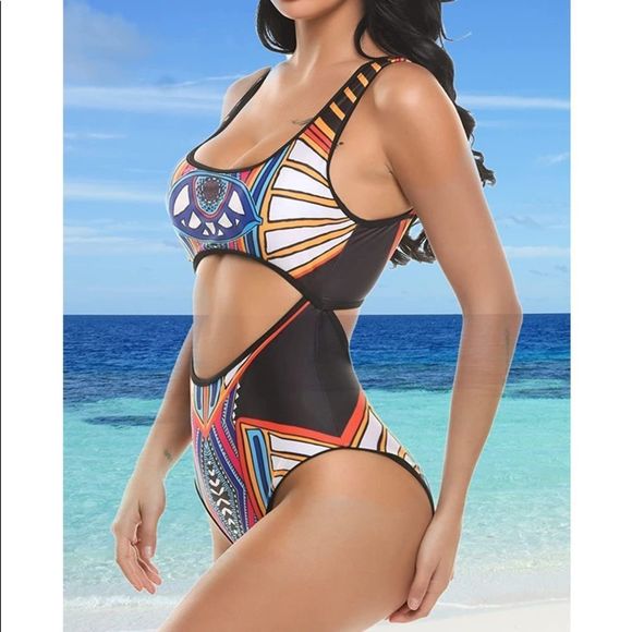 EKOUAER Other - 5 for 35$ EKOUAER cut out Bathing Suit print swim XXL